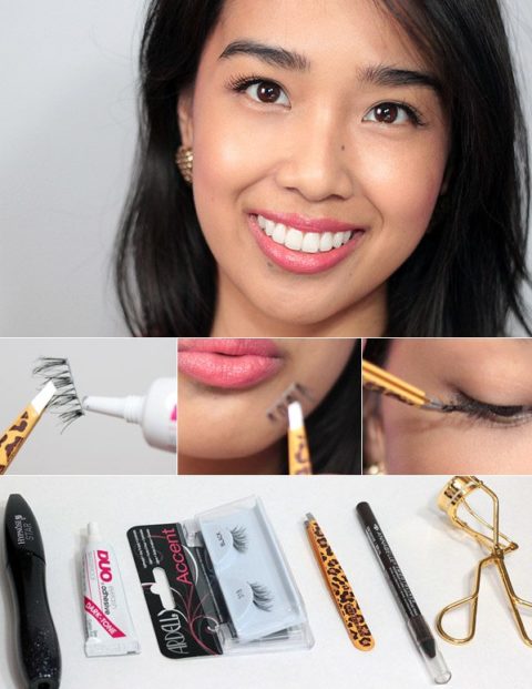 How to apply eyelashes - Aleeza