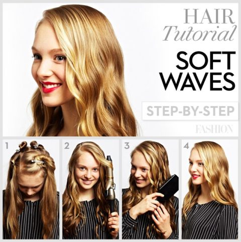 Soft, loose curls: 4 steps to wavy hair - FASHION Magazine