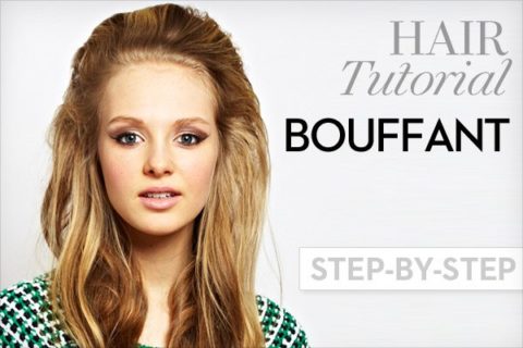 Bouffant hair tutorial