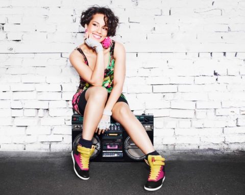 Alicia Keys Reebok collaboration