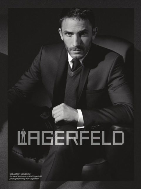 Karl Lagerfeld Bodyguard Model