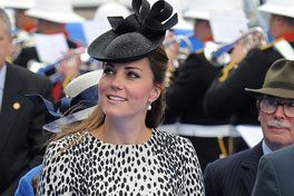 Kate Middleton Dalmatian Hobbs coat