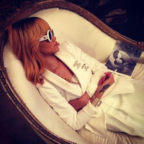 Rihanna Instagram Coco Chanel Apartment