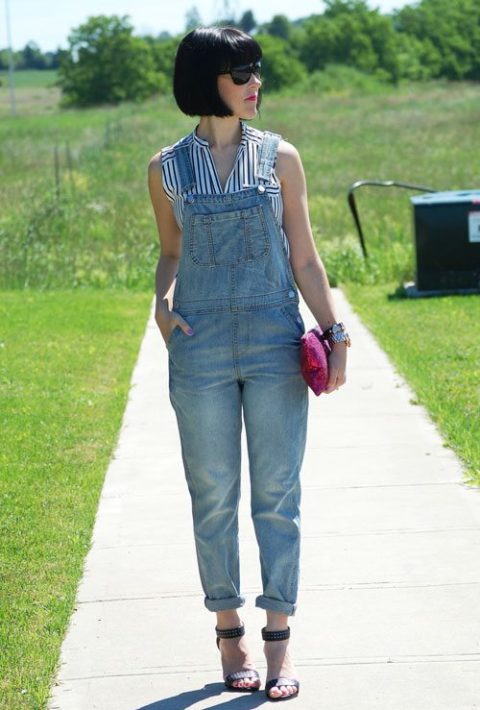 How to Wear Overalls Amber Desilets