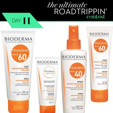 The Ultimate Roadtrippin’ Contest Bioderma sunscreen