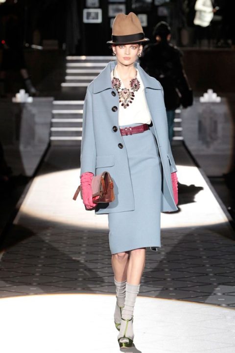 Fall Fashion 2013 Skirt Suit Dsquared