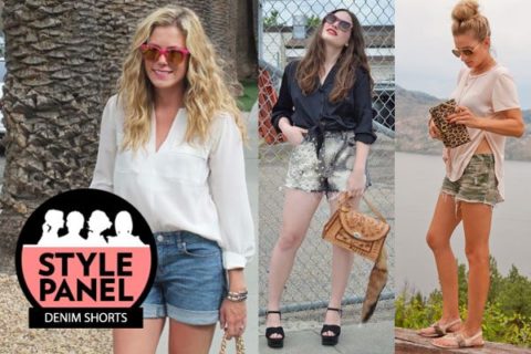 How to Wear Denim Shorts Style Panel