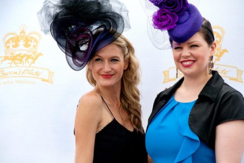 Queen’s Plate Hats and Horseshoes party 2013