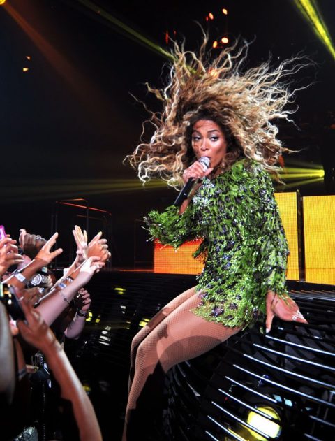 Beyonce Mrs Carter World Tour Pucci Minidress