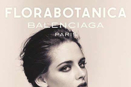 Kristen Stewart new Florabotanica Balenciaga