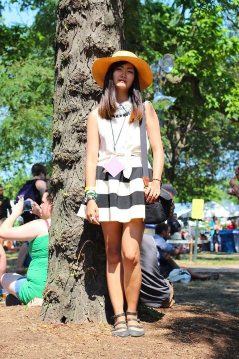 Pitchfork 2013 Yewon of Tucked Style blog from Chicago