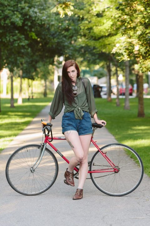 Toronto Street Style Biking