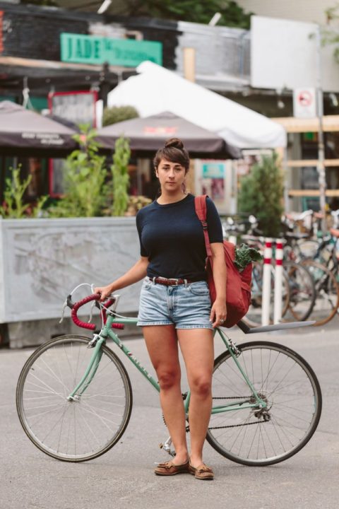 Toronto Street Style Biking
