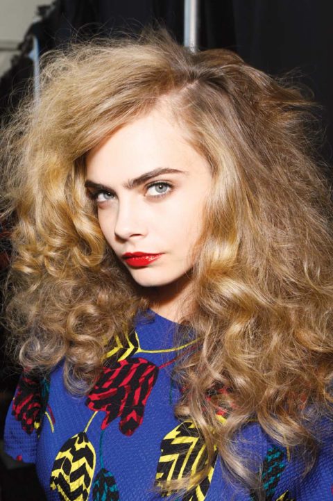 fall beauty 2013 trends big hair Marc by Marc Jacobs