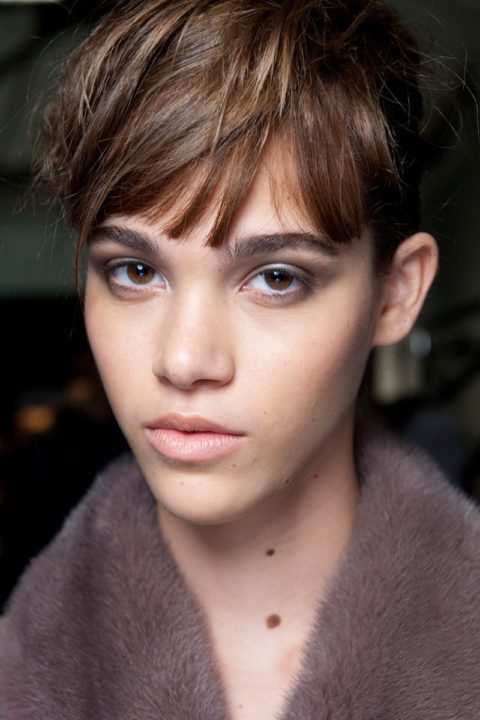 fall beauty 2013 trends cropped hair Ermanno Scervino