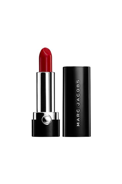 fall makeup Marc Jacobs Beauty red lipstick