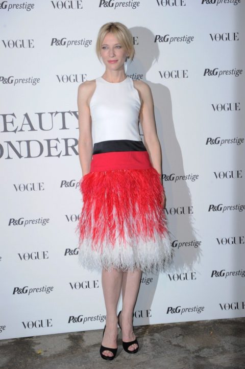 Cate Blanchett Milan Fashion Week