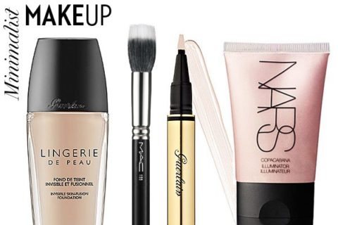 minimalist makeup trend skincare