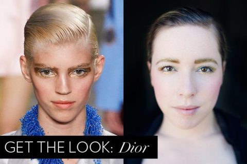 Dior Spring 2014 makeup tutorial