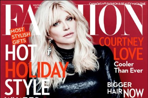 Fashion Magazine Winter 2014 Courtney Love