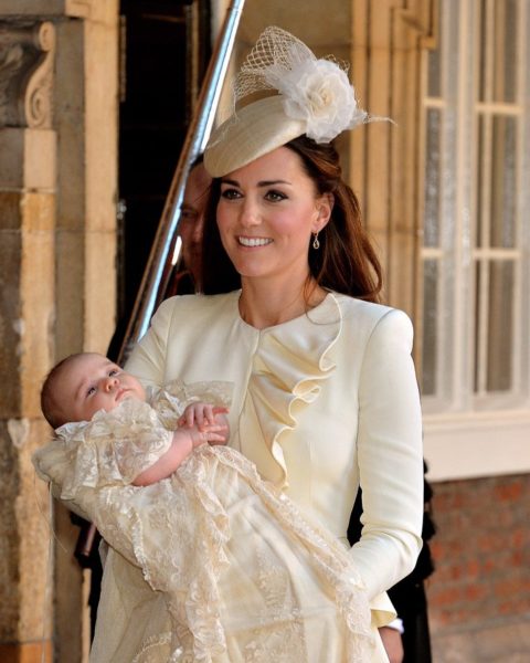 Kate Middleton Prince George Christening