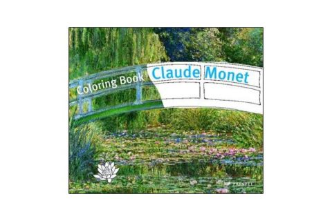 Christmas Gifts for Kids Claude Monet Coloring Book