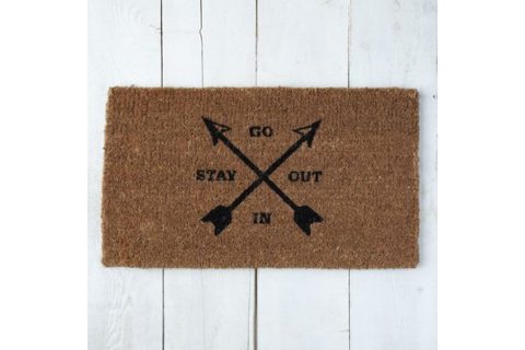 Christmas Hostess Gift Ideas Coir Go In, Stay Out Doormat