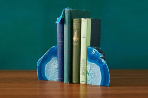 Christmas Hostess Gift Ideas Agate Bookends