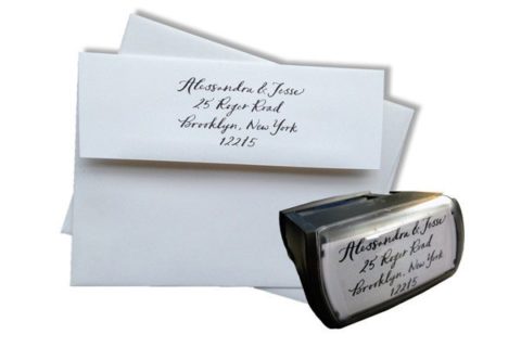 Christmas Hostess Gift Ideas Self-Inking Custom Address Stamp
