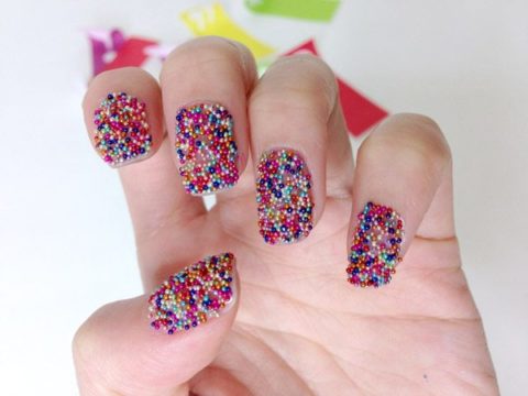 textured nail polish trend Emily