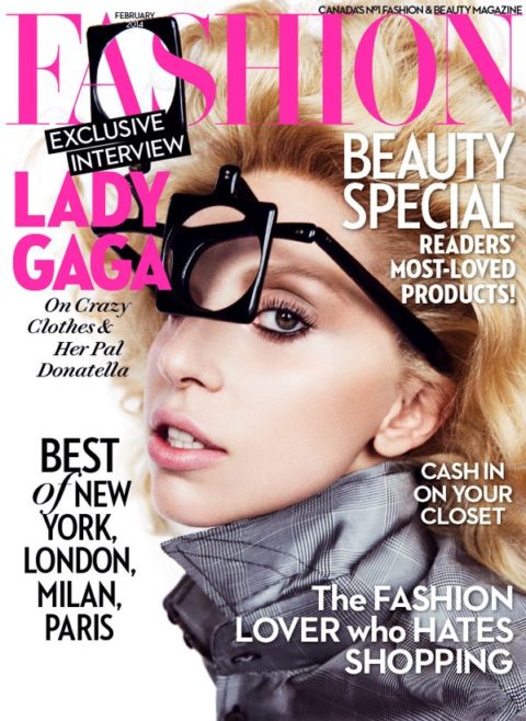 Fashion Magazine February 2014 Lady Gaga