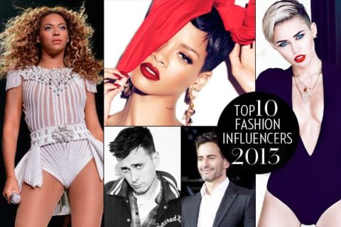 Top 10 Fashion Influencers 2013