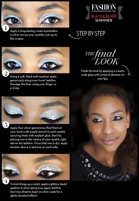holiday party makeup tutorial