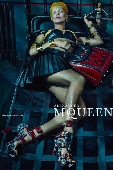 Alexander McQueen Kate Moss Spring 2014