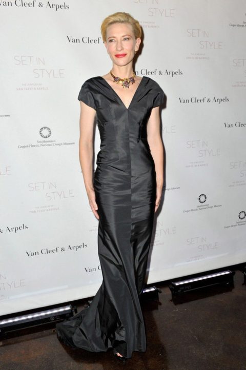 Cate Blanchett Van Cleef Set in Style Balenciaga