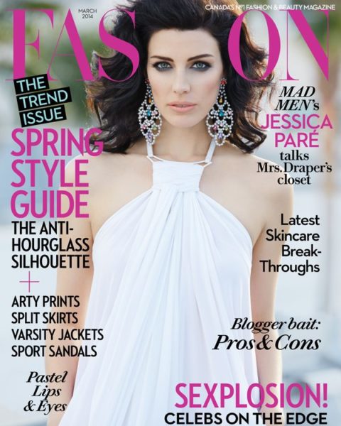 Fashion Magazine March 2014 Jessica Pare