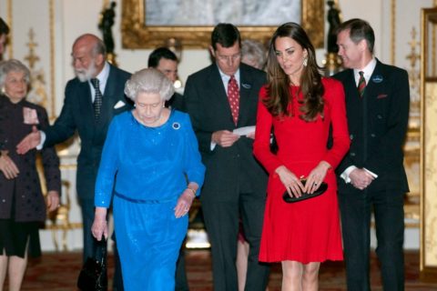 Kate Middleton red McQueen