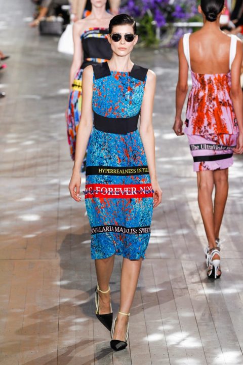 spring fashion 2014 trend art Christian Dior