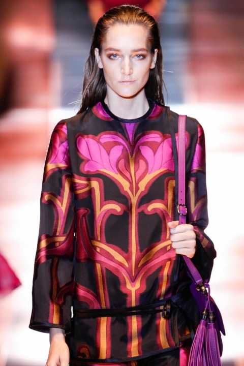 spring fashion 2014 trend art Gucci