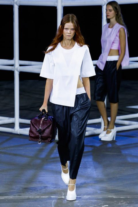 spring fashion 2014 trend athletic Alexander Wang