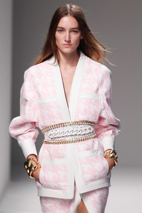 spring fashion 2014 trend pastel Balmain