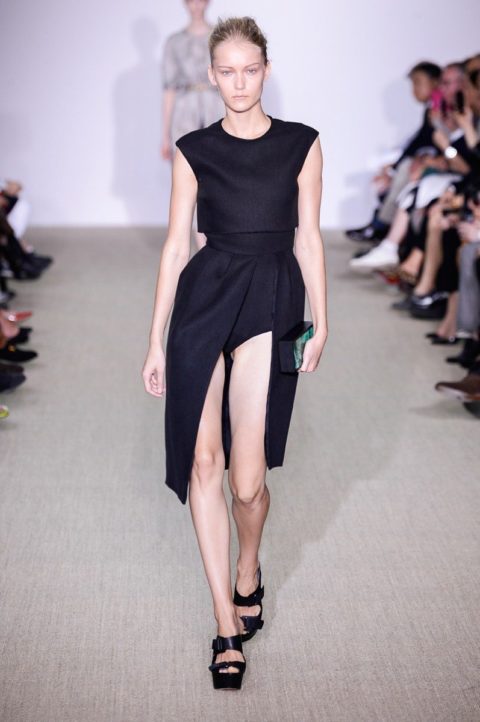 spring fashion 2014 trend skin Giambattista Valli