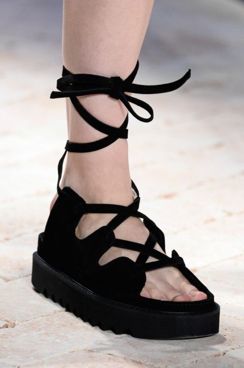 spring fashion 2014 trend ugly shoes Celine