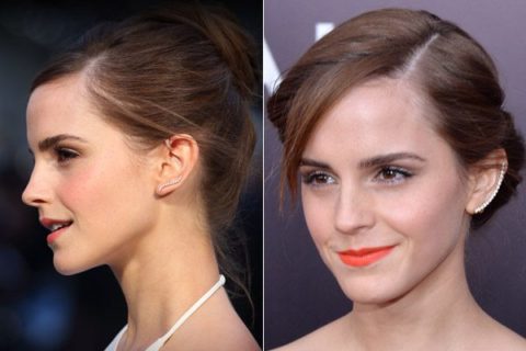 Emma Watson ear cuffs