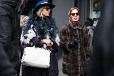 Fall 2014 Trends Fur new york fashion week fall 2014 street style
