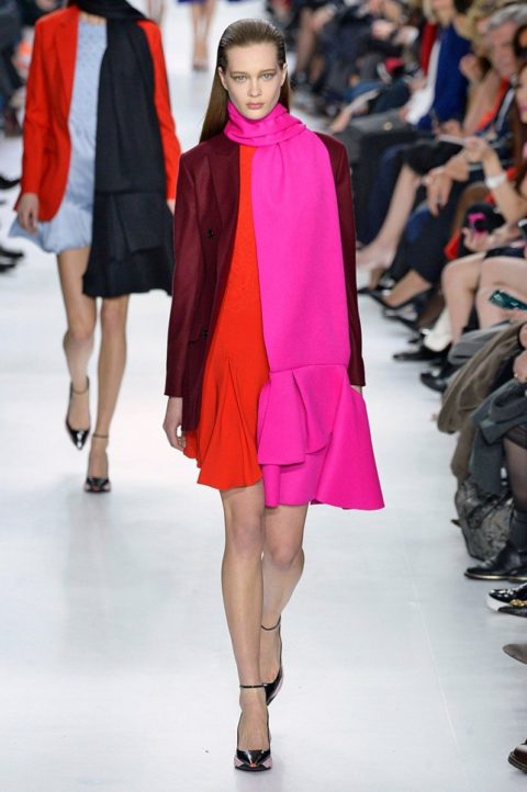Fall 2014 Trends Red Pink Orange DIOR