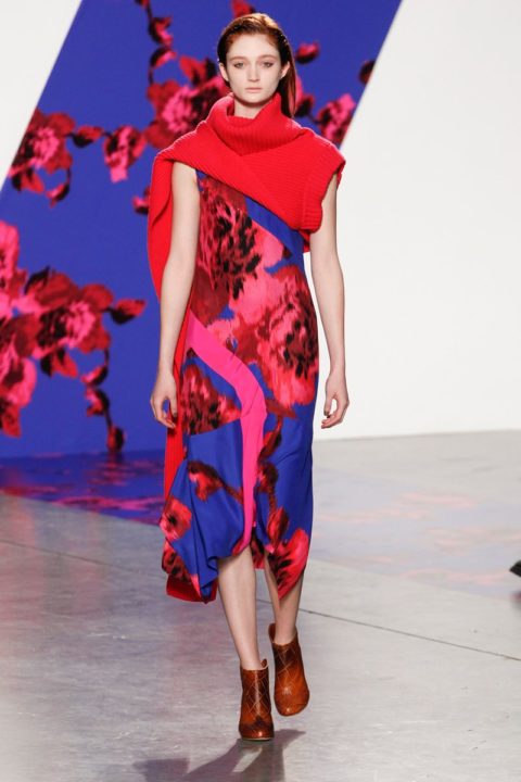 Fall 2014 Trends Red Pink Orange THAKOON