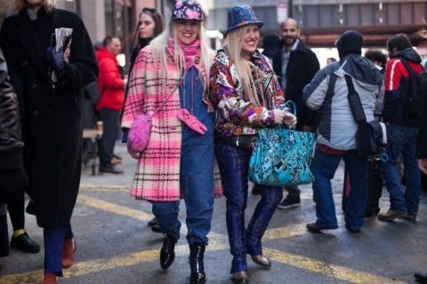Fall 2014 Trends Statement Outerwear new york fashion week street style