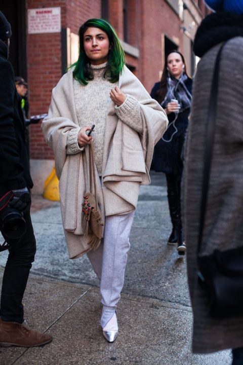 Fall 2014 Trends Sweater Dressing new york street style fall 2014
