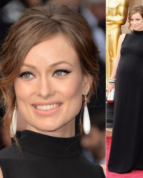 Olivia Wilde Oscars 2014 makeup